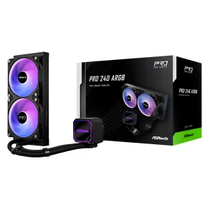 [VENASRLCPR240AR] COOLER ASROCK Pro 240 ARGB 2VEN LGA1851, 1700 AM5, AM4