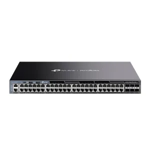 [SWITPLSG6654X] Switch TP-Link Gestionable Omada L3 de 48Puertos Gigabit Stackable con 6Slots 10G