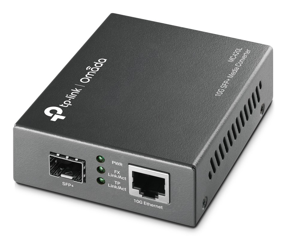 Media Converter TP-Link MC420L Omada 10Gbps Multi-Gigabit SFP