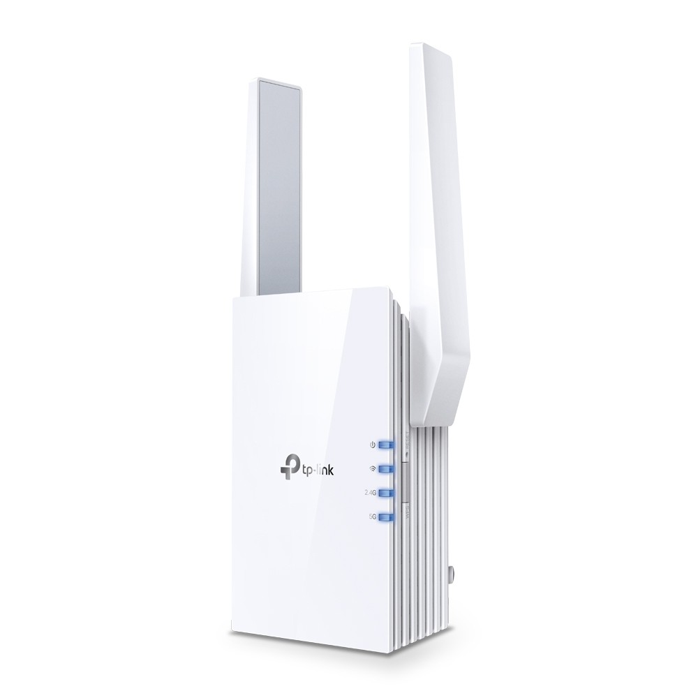 EXTENSOR TP-Link WiFi 6 AX3000 Wireless Doble Banda con Puerto Ethernet Hasta 2400 pies 64Disp.
