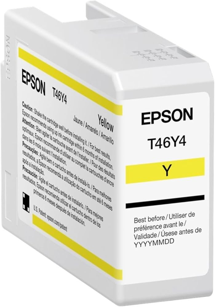 CARTUCHO EPSON T46Y PHOTO ULTRACHROME PRO10 YELLOW 50ML