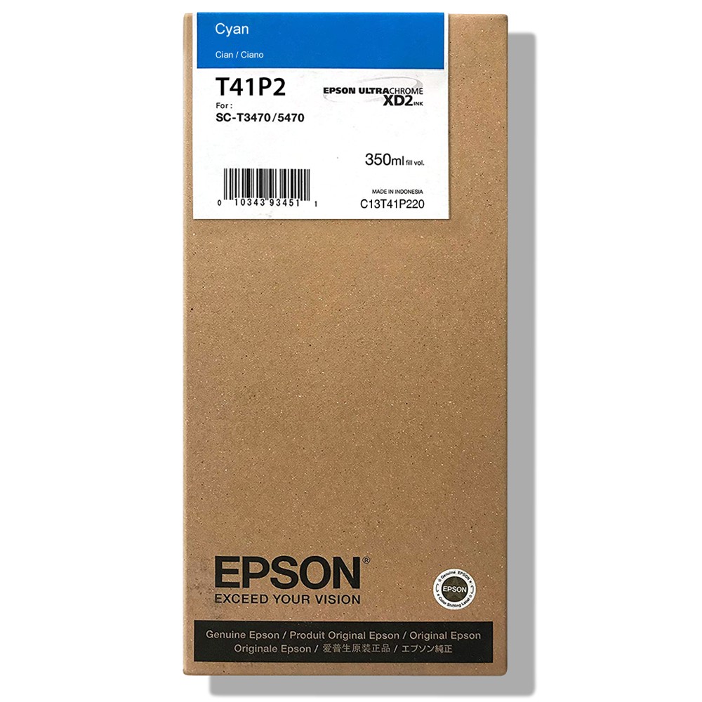 CARTUCHO EPSON T41P220 CYAN 350ML