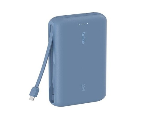 [BPB024fqBL] Belkin - Power bank - Lithium - Para Universal / Para iPhone 13 - 20K with 30WPD + Integrated US