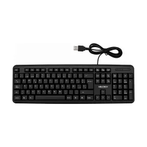 TECLADO HELTECH TK-J102 MULTIMEDIA USB BLACK