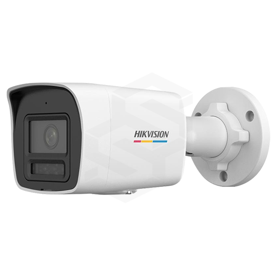 CAMARA IP TUBO SELLADA CON LUZ HIBRIDA COLOR VU 6MP L 28MM CON MICROFONO