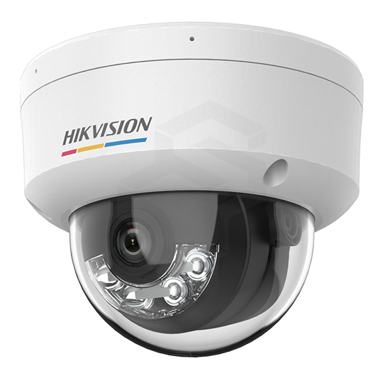 CAMARA IP DOMO CON LUZ HIBRIDA COLOR VU 4MP L 28MM CON MICROFONO