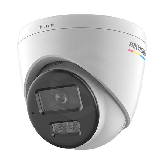 CAMARA IP TURRET CON LUZ HIBRIDA COLORVU 6MP L 28MM CON MICROFONO DUAL LIGHT