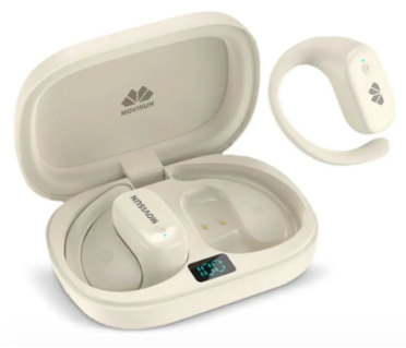 AUDIFONOS BLUETOOTH MOVISUN T100 BEIGE