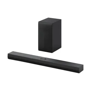 Barra de sonido para TV LG S70TY Bluetooth 400W 3.1.1 Subwoofer Dolby Atmos DTS Digital Negro
