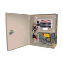 FUENTE REGULADA PARA 18 CAMARAS 110V/ 12 VDC 10 AMP