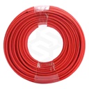 ROLLO DE CABLE FOTOVOLTAICO DE 100 MTS ROJO