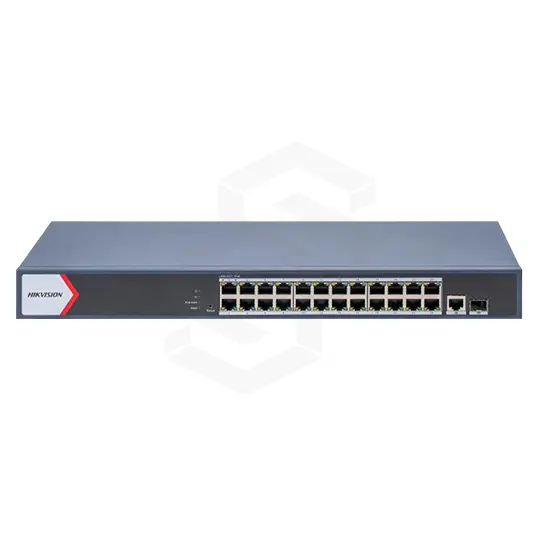 SWITCH POE 24 CH 10/100/1000MB + 1 10/100/1000MB + 1 FIBRA GIGABITE 370W