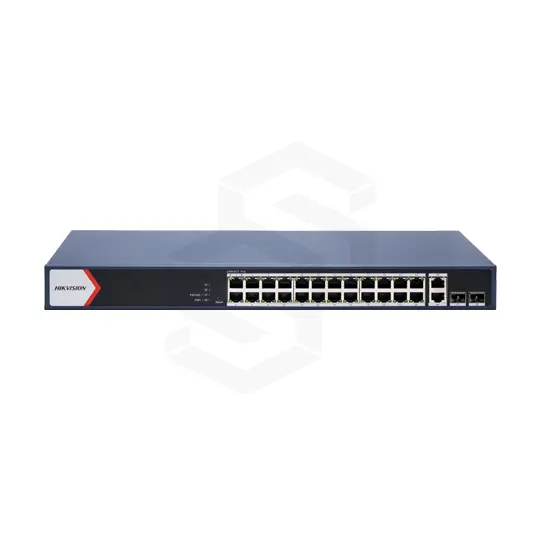 SWITCH POE 24 CH 10/100/1000MB + 2 10/100/1000MB + 2 FIBRA GIGABITE 230W