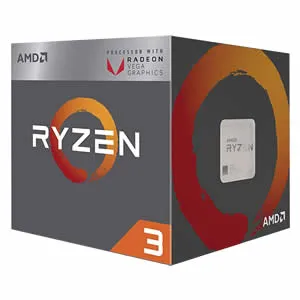 PROC. AMD AM4 RYZEN 3 3200G 3.6GHZ 4 CORE 4 HILOS 4MB CACHE 65W 12NM GRAFICOS VEGA 8 BOX