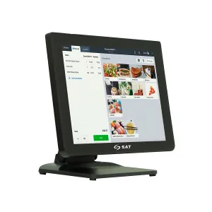 POS SYSTEM SAT AIO TOUCH Intel i5 8GB 256GB 15Inch Wifi VGA USB Black