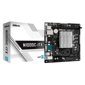MBO ASROCK N100DC-ITX INTEL N100 DDR4 HDMI D-Sub M.2 2SATA3 12USB PCIe3.0 mini-iTX