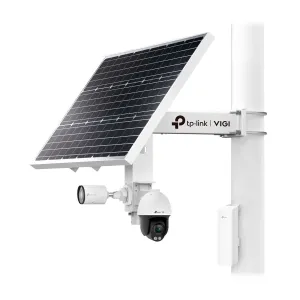 SISTEMA INTELIGENTE TP-Link VIGI-9030 Suministro Energia Solar 90W 30Ah 10.8V IP66