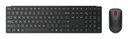 Lenovo 4X31S04814 teclado Ratón incluido Oficina RF Wireless + Bluetooth Español Negro