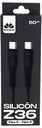 CABLE DE CARGA MOVISUN Z36 Tipo C- Tipo C NEGRO