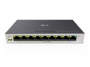 Nexxt Solutions Infrastructure - Switch - Gigabit Ethernet - 9 x 10/100/1000 - 1 Gigabit Ethernet - 9 POE+ 120W