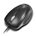 XTech XTM-175 - Ratón - USB - Cableado - Negro - Optico