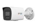 Hikvision 4MP Cámara de red tipo bala fija ColorVu con luz híbrida inteligente - Micrófono incorporado - 4MP