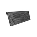 TECLADO WIRELESS GENIUS SLIM STAR 7230 NEGRO / RF 2.4GHZ / TECLAS MULTIMEDIA 9 / WIN Y MAC