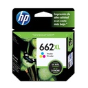 TINTA HPINC 662XL TRI-COLOR 2515/3515 330 PAG CZ106AL