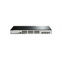SWITCH D-LINK DGS-1510-28X 24 PTOS. GIGABIT + 4 PTOS SFP+ L2+ VLAN CAP.128GBPS 19
