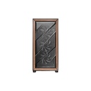 CASE ANTEC/FLUX WOOD BLACK MID TOWER 3X120MM IN FRONT 1X120MM REVERSE FAN 1X140MM REAR
