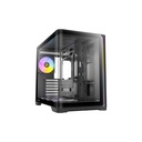 GB CASE ANTEC/C5 BALCK CURVE ARGB 3X120MM BOTTOM 1X120MM REAR