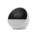 WL PARLANTE AMAZON ECHO SPOT B0BFCBKXWL BLANCO RELOJ ALARMA ALEXA PANTALLA 2.8