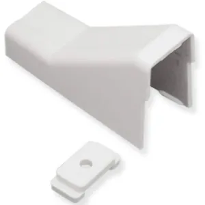 CEILING ENTRY RACEWAY 1 1-4 BLANCO (10SETS-BAGS)