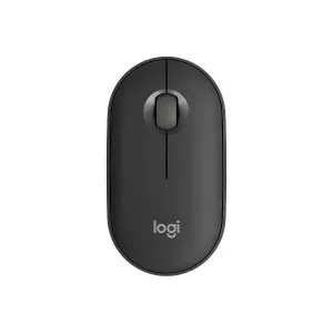 MOUSE LOGITECH M350S PEBBLE 2 GRAFITO SILENCIOSO MINIMALISTA BLUETOOH MULTIDISPOSITIVO 4000DPI