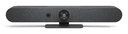 CAMARA LOGITECH RALLY BAR MINI GRAFITO SALAS PEQUENAS-IA-4X-6 MICS-3 ALTAVOCES