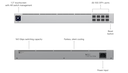 UBIQUITI UniFi 8Port 10 Gigabit SFP+ Aggregation Switch