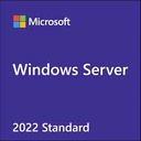 MICROSOFT SOFTWARE WINDOWS SERV. STANDARD 2022 SPANISH 1PK  DSP OEI 16