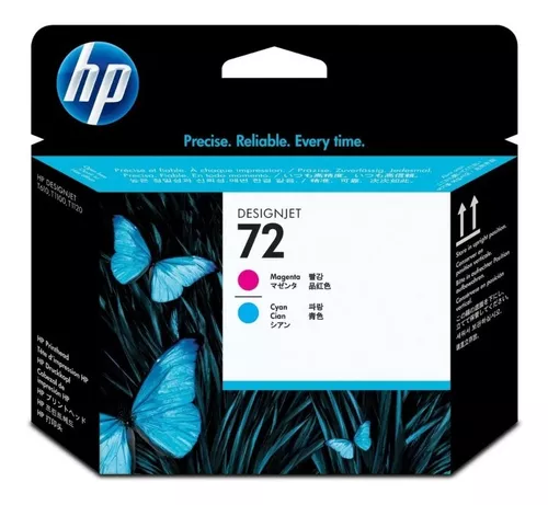 HP  72 MAGENTA / CYAN PRINTHEAD