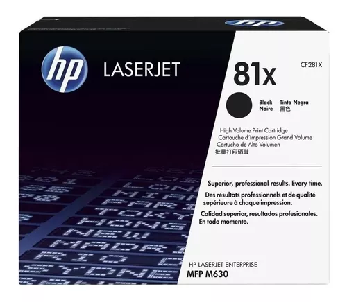 HP 81X BLACK TONER CARTRIDGE