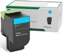 LEXMARK TONER CART ULTRA CIAN RETORNABLE