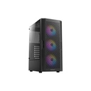 ME CASE ANTEC/AX20 EXTREME MID TOWER RBG 3X120MM FIXED FRONT 1X120MM FIXED REAR 1X120MM FIXED PSU