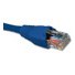 Nexxt - Cable de interconexión - RJ-45 (M) a RJ-45 (M) - 90 cm - UTP - CAT 5e - moldeado, trenzado - azul