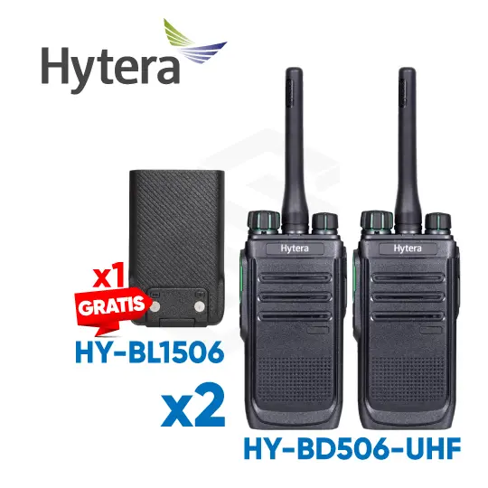 2 HY-BD506-UHF-2AMP + 1 GRATIS HY-BL1506