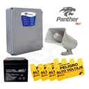 1 PT-PANTHER9000-RF + 1  PA-SIRENA +1 ST-12V-7AMP + 4 PT-LTS