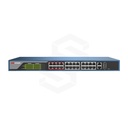 SWITCH POE 24 CH 10/100MB + 2 10/100/1000MB + 2 FIBRA GIGABITE 370W ADMINISTRABLE