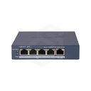 SWITCH POE 4 CH + 1 CH 10/100/1000MB 45W