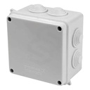 CAJA DE PASO PVC LISA 100X100X70 MM