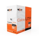 CABLE UTP CAT 5E INTERIOR 100 MTS