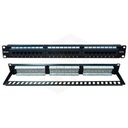 PATCH PANEL CAT6 24 PUERTOS NEWLINK