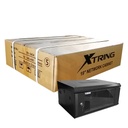 GABINETE COMPACTO 4UR XTRING DESARMADO PUERTA DE VIDRIO 540X400X280MM